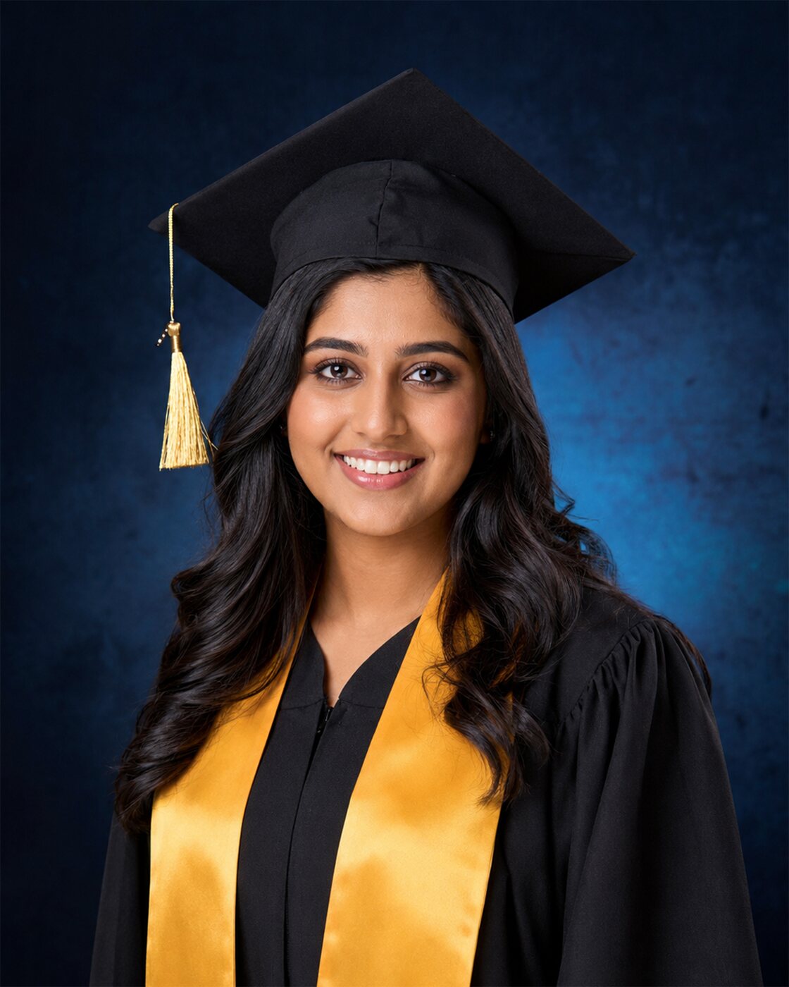 Graduation portrait